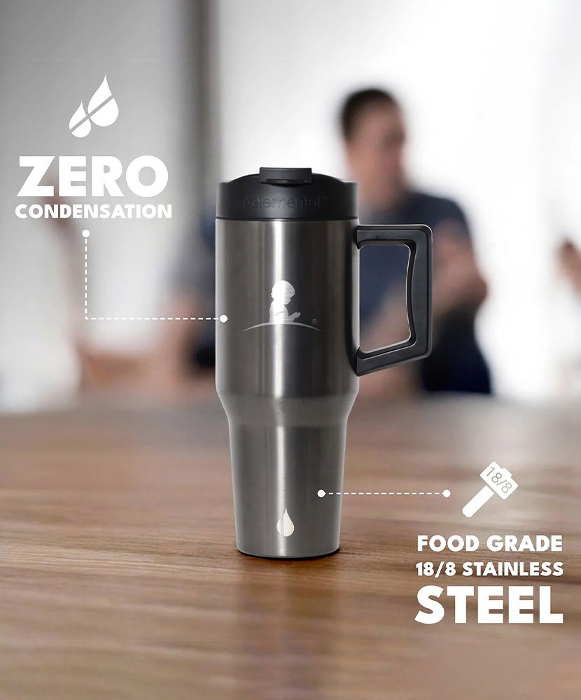 Primary image St. Jude Elemental Dark Metal Tumbler - 32 oz